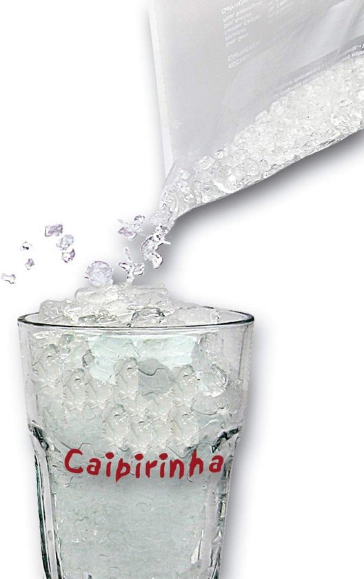 Crushed Ice Maker - IJsvorm Crushed Ice - Cocktails Maken - Inclusief Scheidingsfilms - 27 x 13.5 cm - Blauw — afbeelding 5