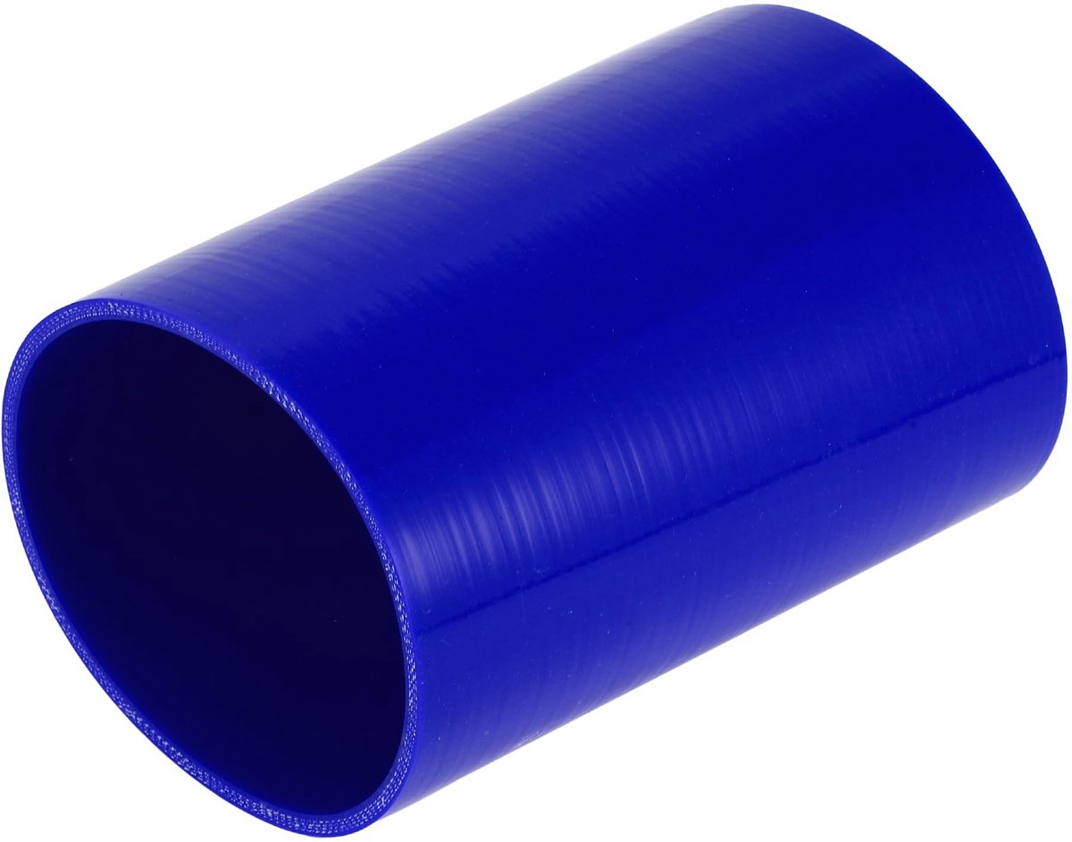 Dailygoods- Koelvloeistofslang 127 mm ID - 200 mm lengte - Siliconen - Blauw - Meerlaags - Temperatuurbestendig tot 300℃ - Siliconenslang