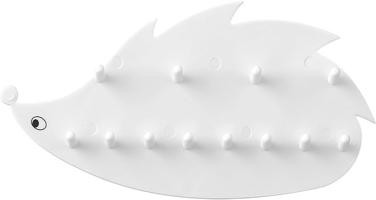Juweel Hangers - Muurhaken - Sieraden Opbergen - Stijlvol Egel Design - Set van 2 - Wit