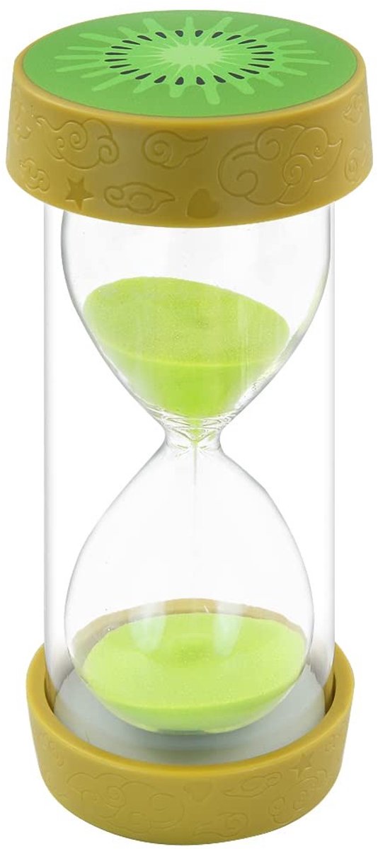 Dailygoods- Zandtimer 30 Minuten - Veiligheidszandloper - Zandhorloge - Decoratief - Huishoudelijk Ornament - Oefentiming - Zandloper