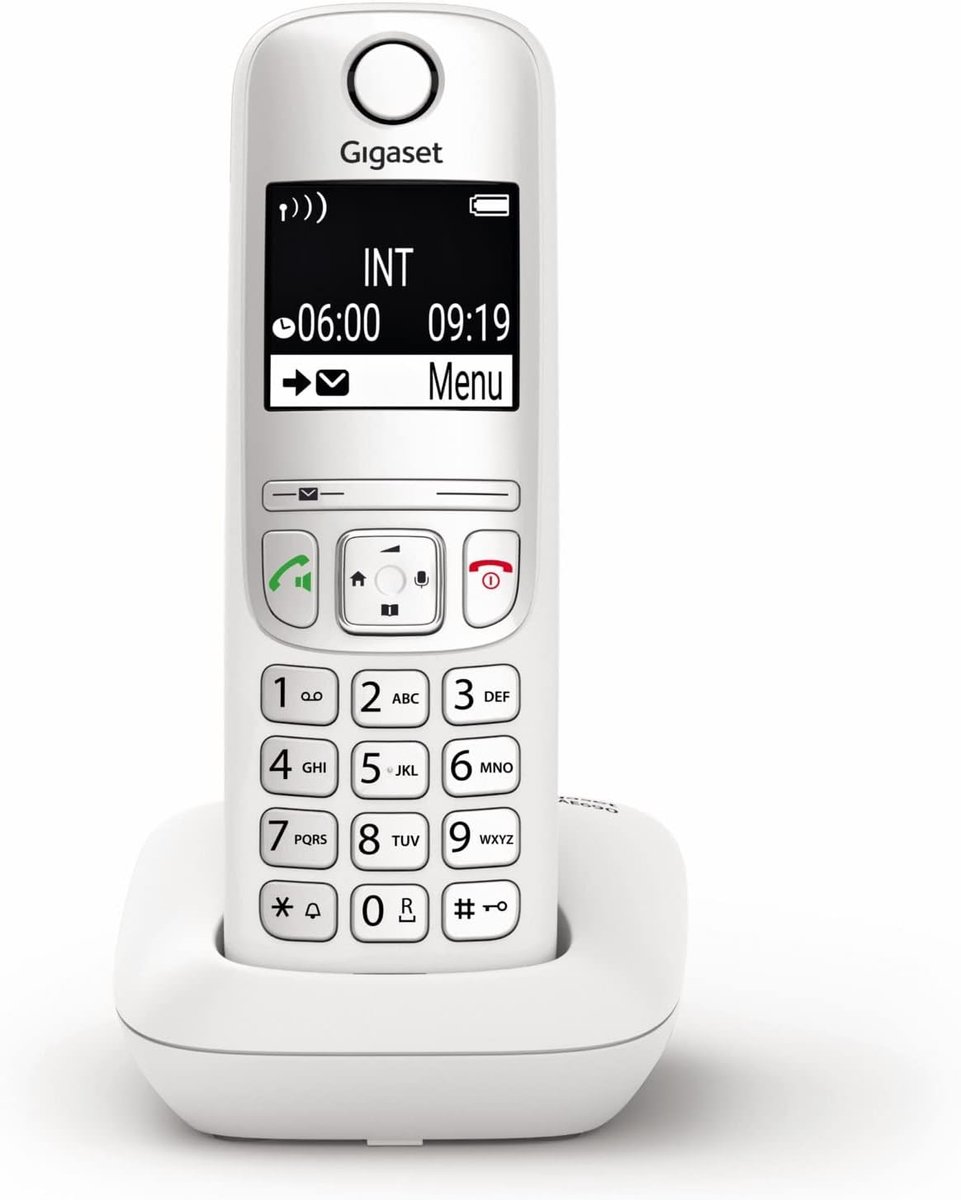 Telefoon - Draadloos Bellen - Thuiscommunicatie - Groot Display - 85 cm - Wit