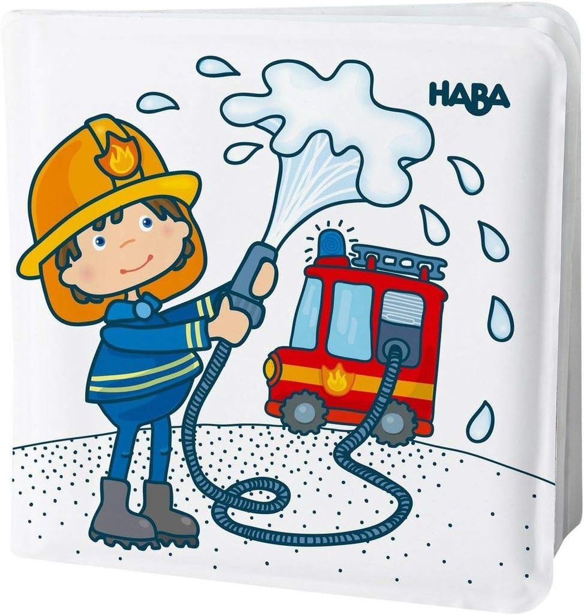 Badboek Brandweer - Waterproof Boek - Samen Spelen - Magisch Effect - 1341 x 239 cm - Multicolor