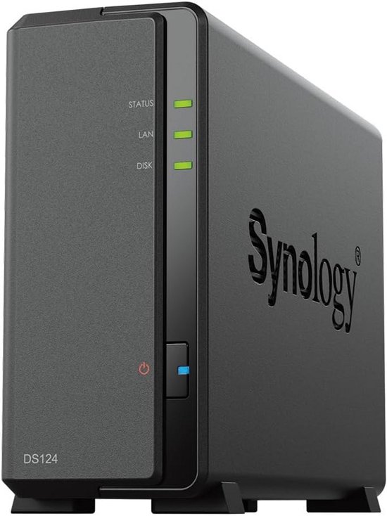 Netwerk Opslag - Privé Cloud - Centraal Gegevensbeheer - Compact 1-Bay Ontwerp - 2TB Inclusief - Zwart — afbeelding 4