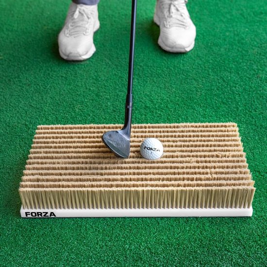 Golfbunker oefenmat - Zandbak simulatie - Golfslag oefenen - Realistische bunker ervaring - 40 x 20 cm - Groen — afbeelding 2