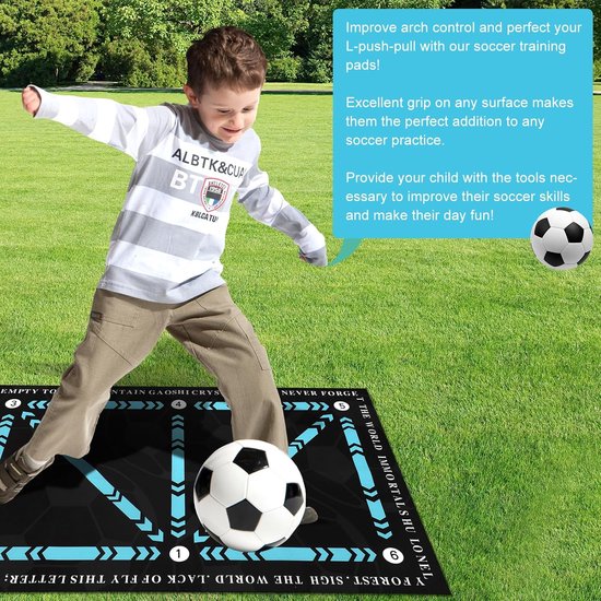 Voetbal Trainingsmat Antislip Dribbelcontrole Sport & Training van Merkloos — afbeelding 5