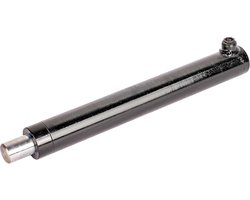 Hydraulische Cilinder - Enkelwerkend - Industriële Hefklussen - 250 Bar Druk - 450 mm Slaglengte - Zwart
