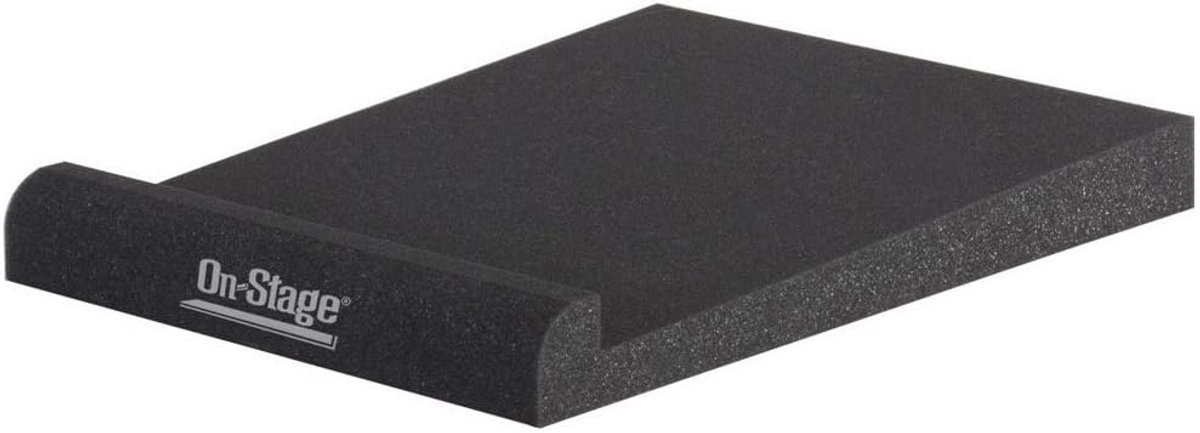 Monitor Platform - Schuim Wiggen - Audio Optimalisatie - Ontkoppelt Geluid - Medium Paar - Zwart