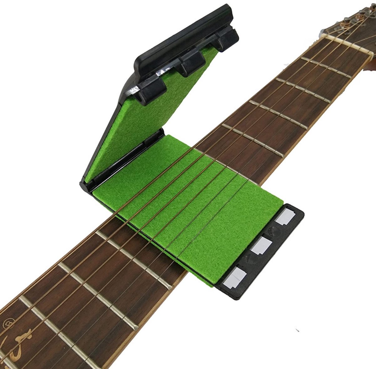 Dailygoods- Gitaarsnaarreiniger - Toetsreiniger - Snaarreiniger - Gitaaraccessoires - Muziekinstrumenten - Ergonomische handgreep - ABS-kunststof, 10,3 x 6 x 2 cm - Instrumentenreiniger
