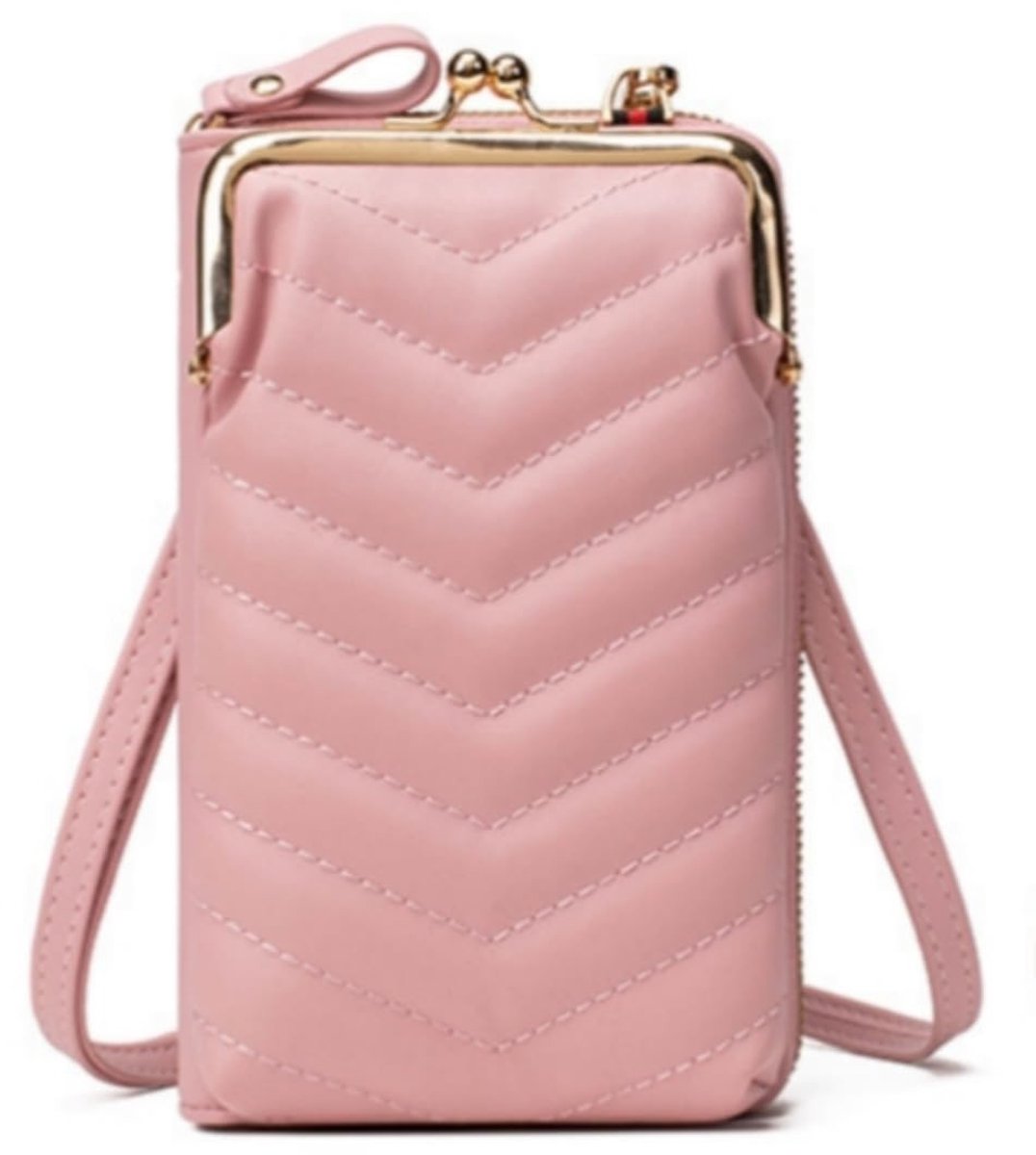 Dailygoods- Schoudertas Klein - PU-leer - Crossbody Tas - Antidiefstal - Mobiele Telefoon - Lichtgewicht - Waterdicht - Crossbodytas