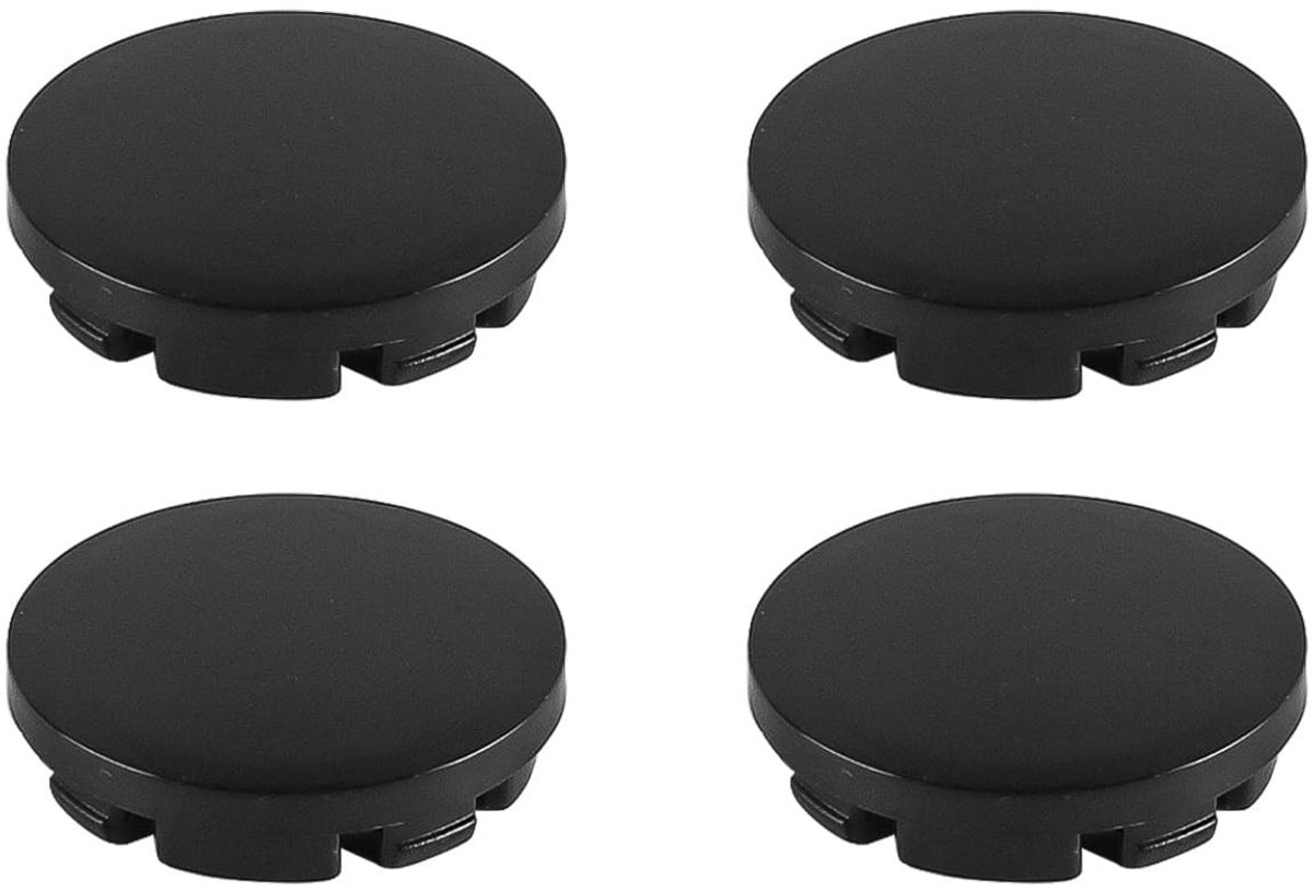 Dailygoods- Naafdop 56mm - Set van 4 - Geschikt voor lichtmetalen velgen - Buitendiameter 56mm - Binnendiameter 51mm - Kunststof met staalring - Wielnaafdop