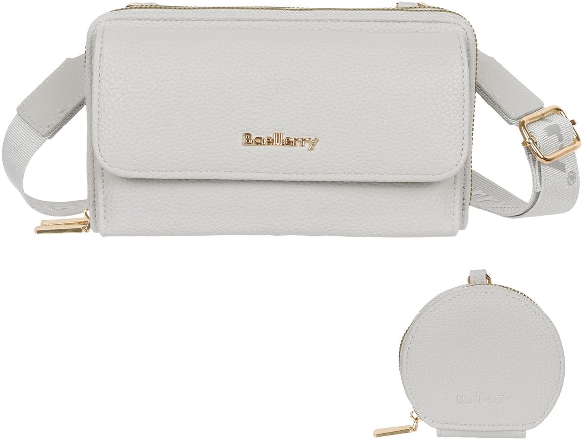 Dailygoods- Schoudertas Dames - Multifunctionele Schoudertas - PU-leer - Crossbody Tas - Grote Capaciteit - Waterdicht en Praktisch - Handtas