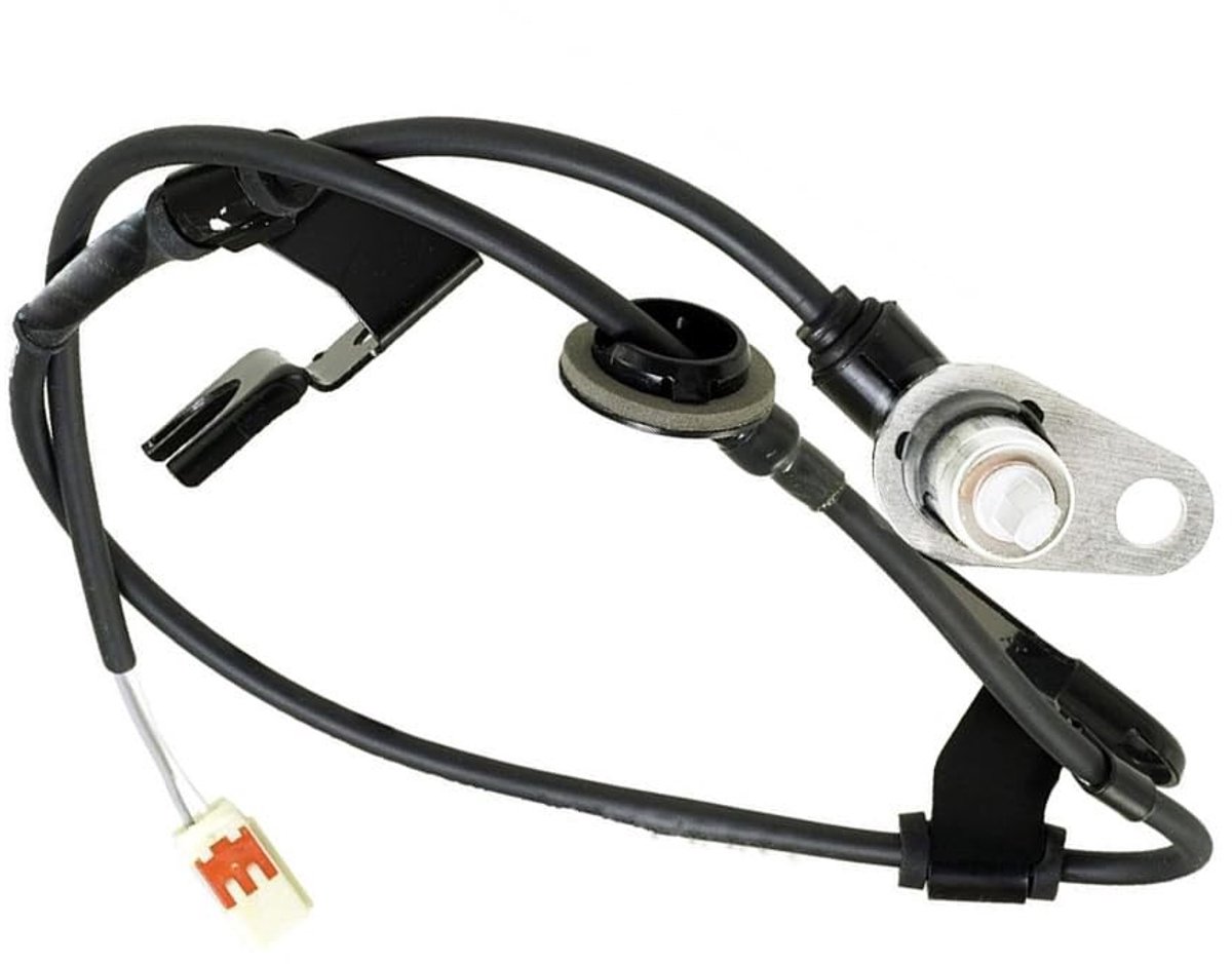 Dailygoods- ABS-sensor Achter Rechts - ABS-sensor - Auto ABS-sensor - Zwart/Zilver - Geschikt voor Mazda - Onderdeelnummer GS3L-43-73X - Snelheidsensor