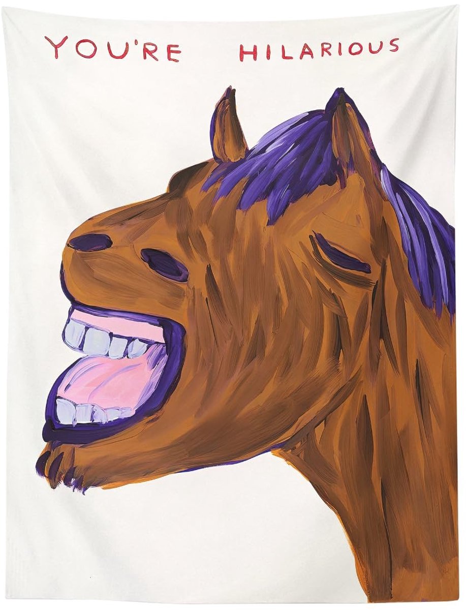 Dailygoods- Fotoachtergronddoek Sprookjesachtig Paardenpatroon - Wanddecoratie - Kamerdecoratie - Feestdecoratie - Creatief Cadeau - Eenvoudige Installatie