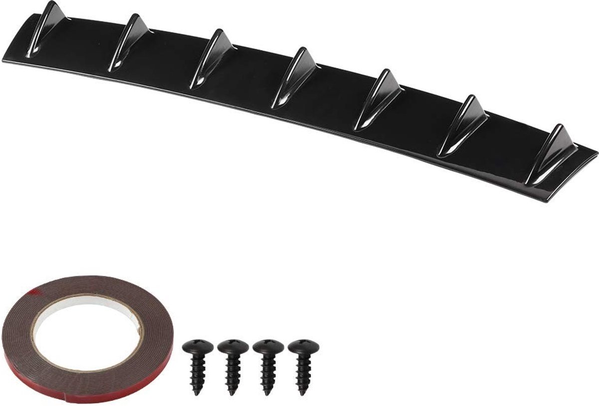 Dailygoods- Achterbumper Bescherming - Spoiler Universeel - Diffuser - Groot Formaat - Schokbestendig - Auto Accessoire