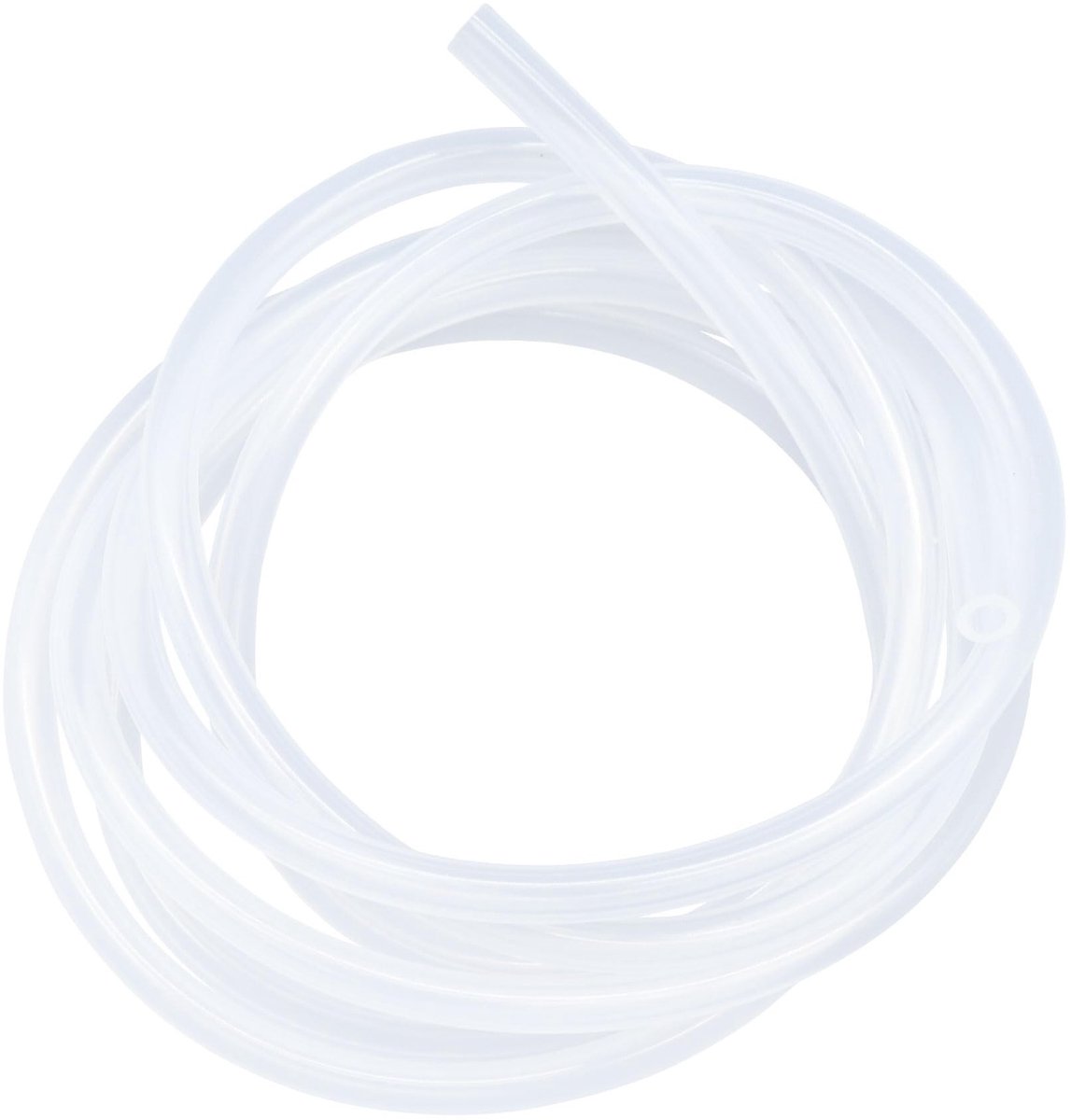 Dailygoods- Siliconenbuis 3.2mm ID x 6.4mm OD - Flexibele Transparante Siliconen Slang - Voedselveilig Materiaal - Temperatuurweerstand - 3.5m Lengte - Eenvoudig te Reinigen