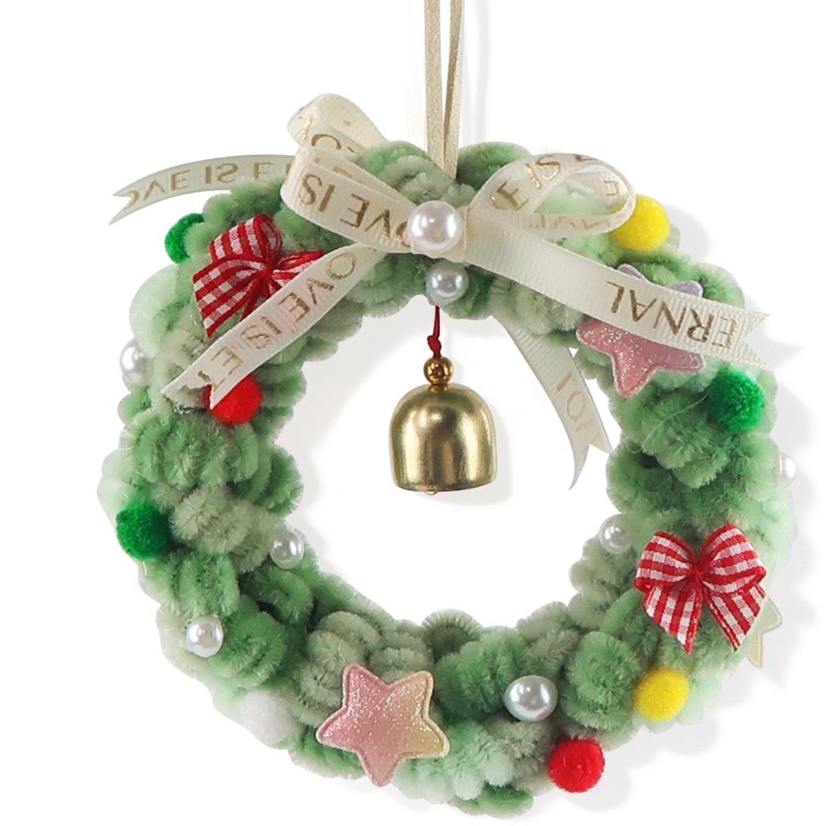 Dailygoods - Handwerkdecoratieset voor het Maken van Kerstkransen