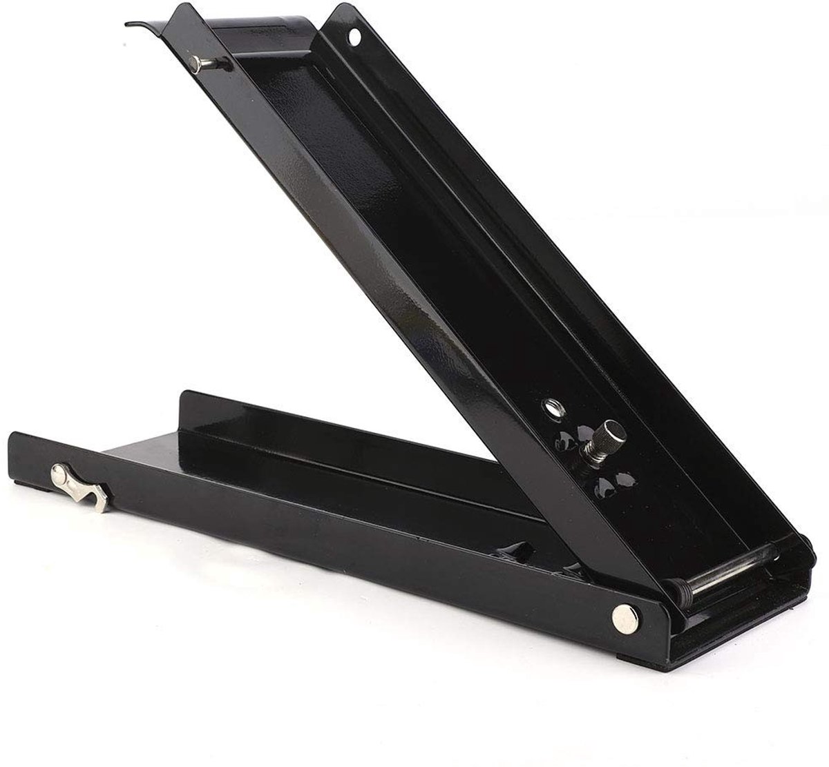 Dailygoods- Flessenbreker Heavy-Duty - Blikjesbreker - Verstelbaar - Opvouwbaar - Gecoat Staal - Gemakkelijke Opslag - Blikbreker