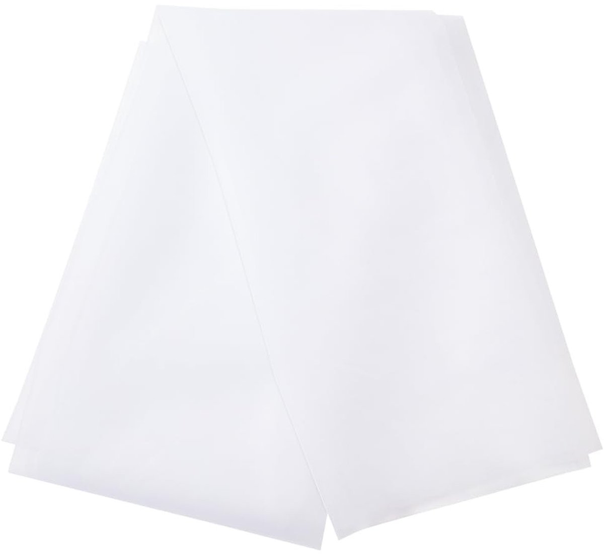 Dailygoods- Nylon Stof 4,5 m - Witte Mesh Stof - 160 cm Breed - Elastische Stof - Duurzaam Materiaal - Ideaal voor Bruidsjurken