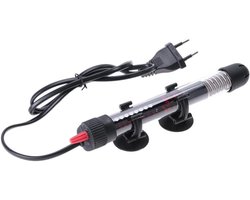 Aquarium Verwarmer - Verwarmingsstaaf Vistank - Stabiele Watertemperatuur - Explosiebestendige Kwartsbuis - 50 W - Zwart