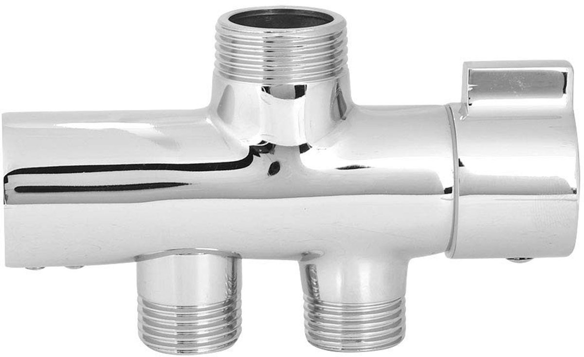 Dailygoods- Doucheomstelling Stevige Wandmontage - Douchekopklep - Doucheomstellingseparator - Hoogwaardig Koper - Ergonomisch Ontwerp - Duurzaam en Roestbestendig - Douchekraan