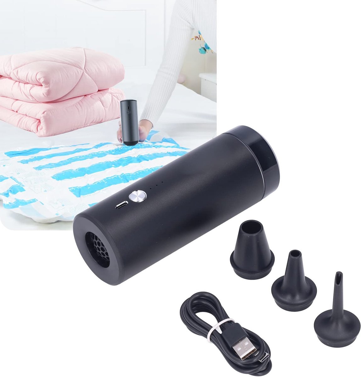 Dailygoods - Draagbare Elektrische Luchtpomp voor Inflatable Items