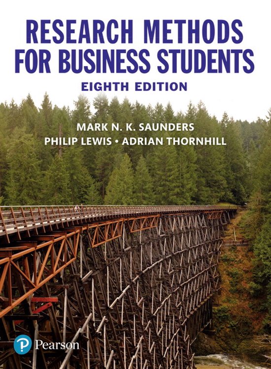 Research Methods For Business Students
