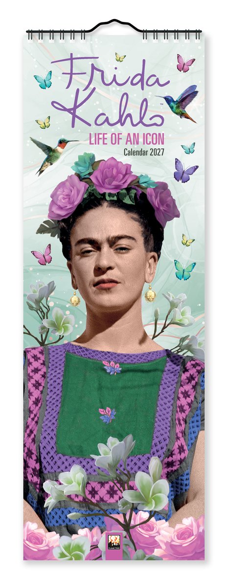 Frida Kahlo Slimline Kalender 2027