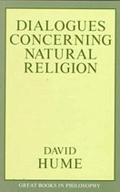 Boekcover van 'Dialogues Concerning Natural Religion' door David Hume, met de tekst 'Great Books in Philosophy'.