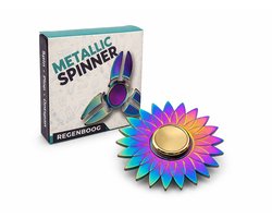 Metalen Fidget Spinner - Fidget toys - Sensorisch speelgoed - Sun blade - Holografisch