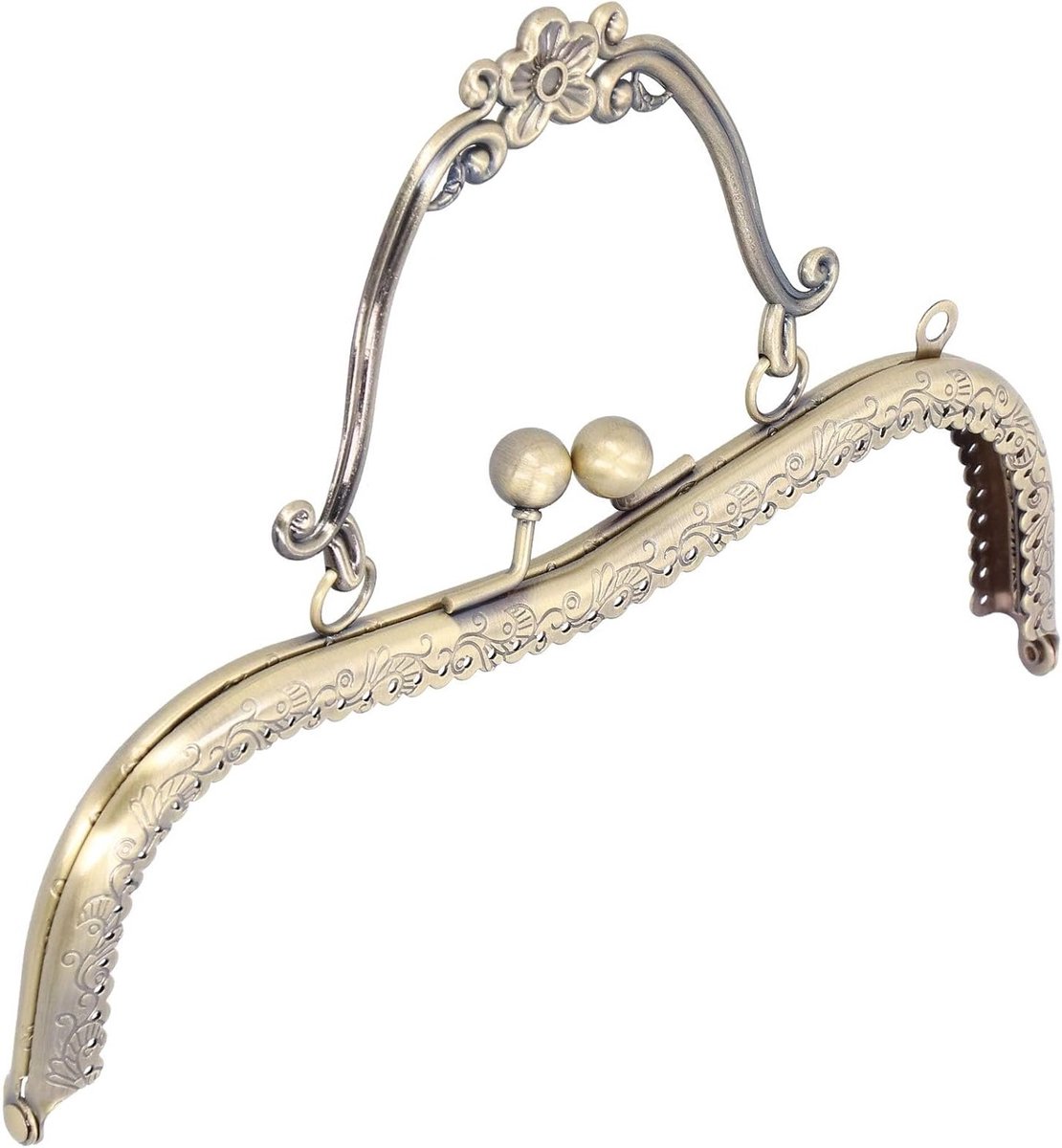 Retro Kiss Clasp Frame 8.1 inch voor Handgemaakte Tassen, Portemonnees en DIY Craft Projecten