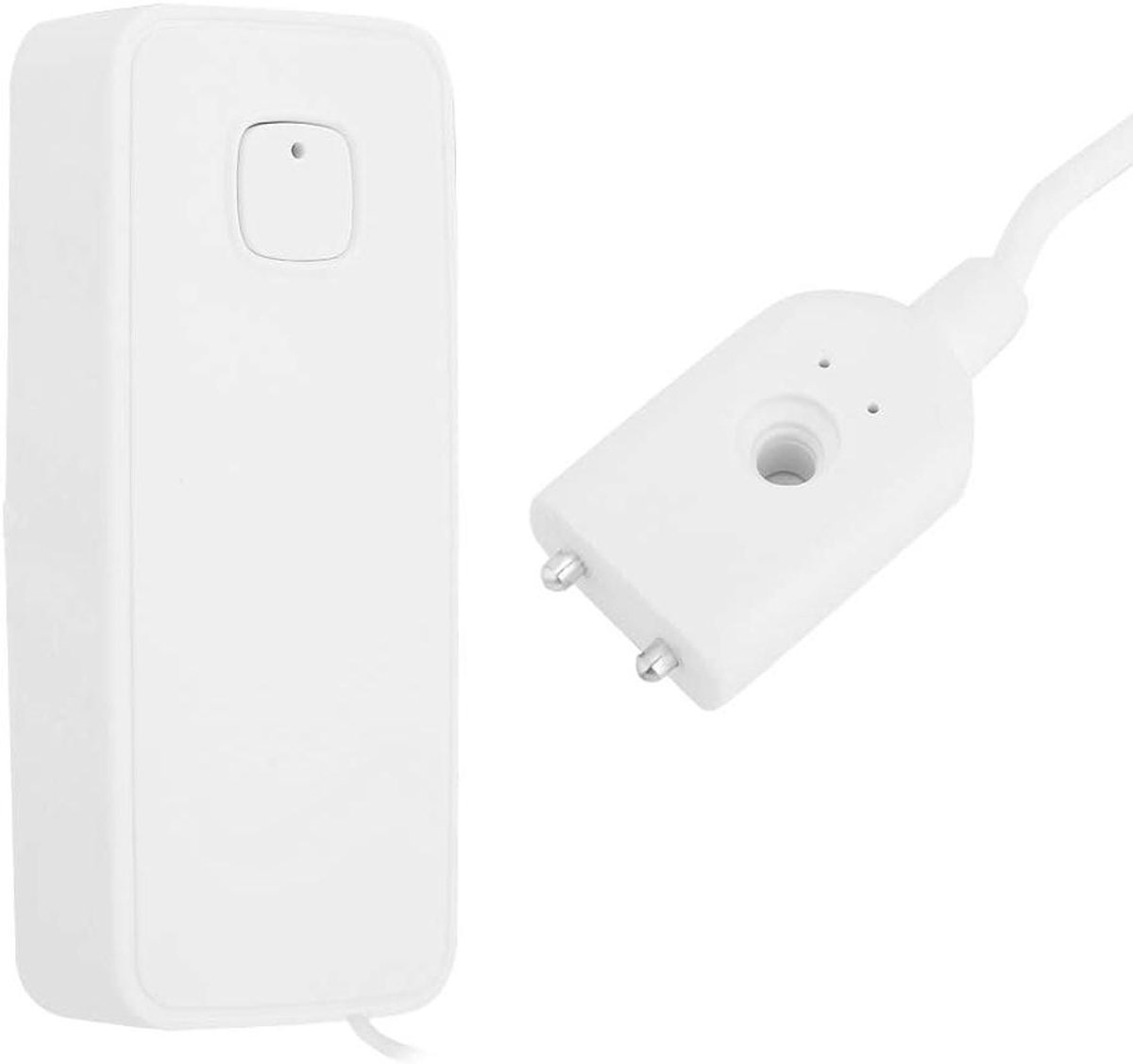 Waterlek Alarm - Slimme Detector - Huis Beveiligen - Mobiele Waarschuwingen - 90 cm Kabel - Wit