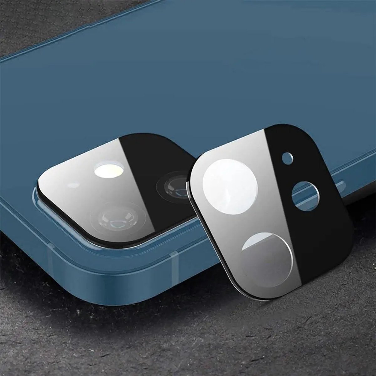Wozinsky - Full - Camera Glass 9H gehard glas voor de hele camera iPhone - 12