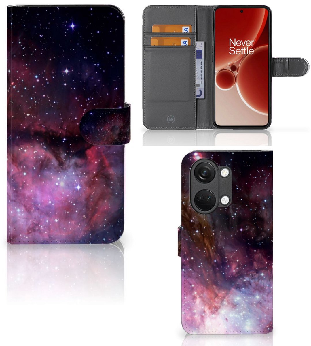 Book Case voor Book Case voor OnePlus Nord 3 Galaxy