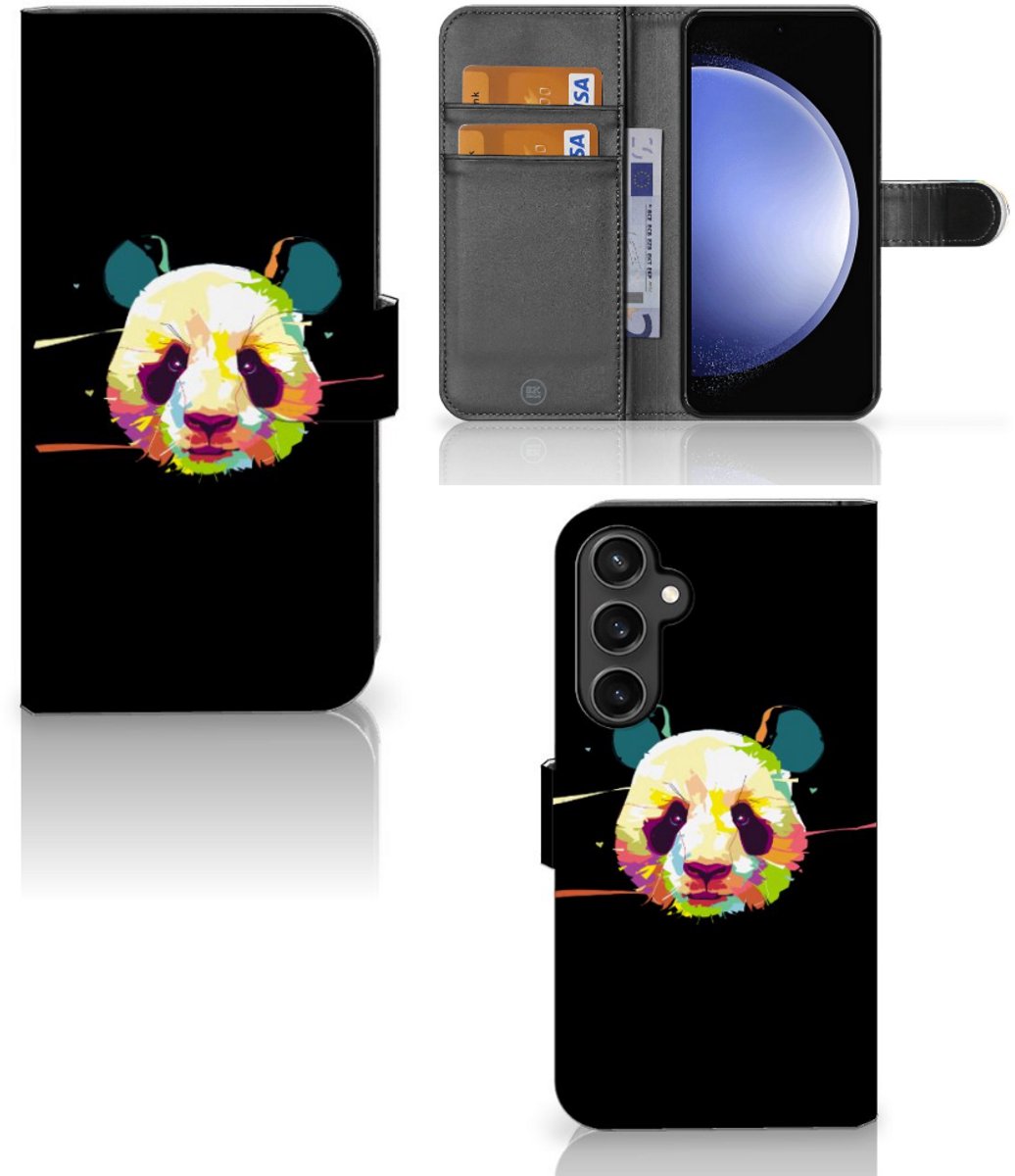 Samsung Galaxy S23 FE Leuk Hoesje Panda Color
