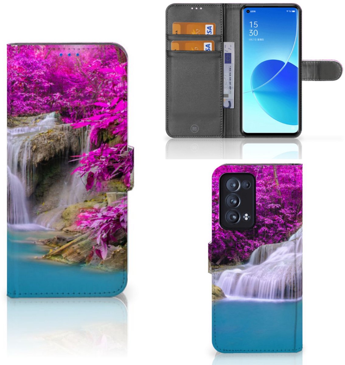 OPPO Reno 6 Pro Plus 5G Flip Cover Waterval