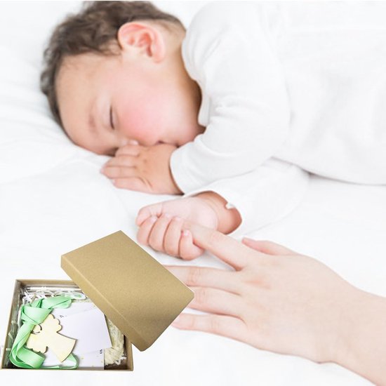 Doopcadeau Set - Cadeauset Doop - Geld Geven - Inclusief Reageerbuis - 18 x 14 x 4 cm - Wit — afbeelding 3