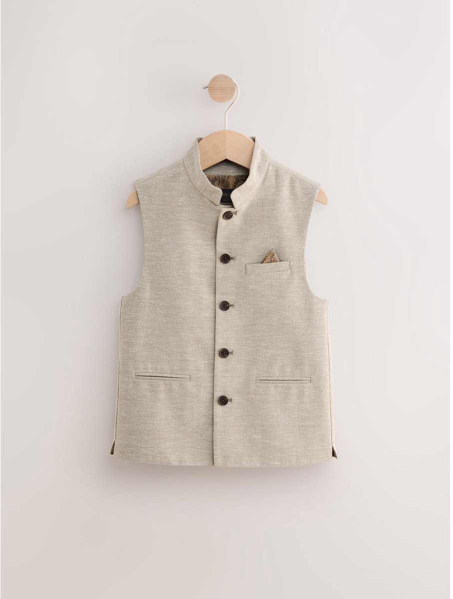 Next - Jongens - Eid gilet - Crème