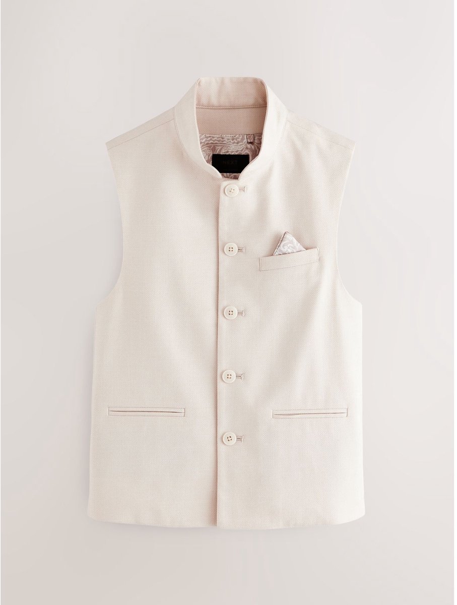 Next - Jongens - Eid gilet - Wit
