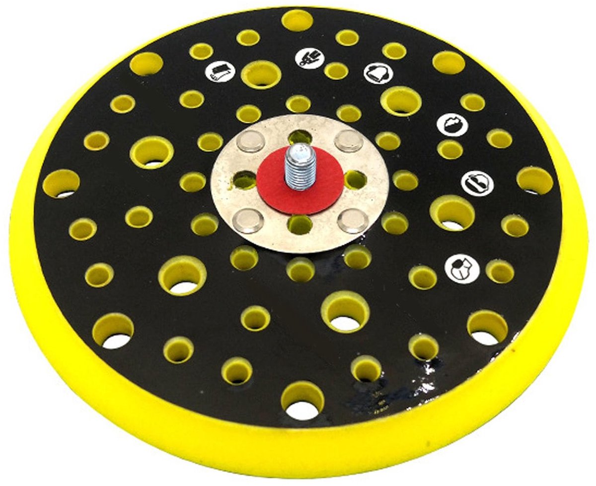 Sanding Disc van 15.2 cm met 52 Gaten voor Schuren en Polijsten, Geschikt voor Diverse Schuurmachines