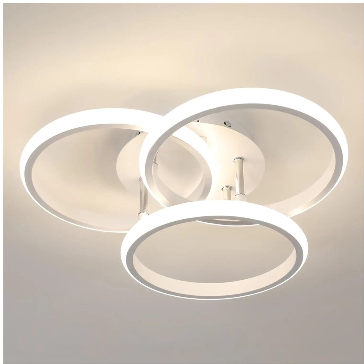 LED plafondlamp 40W - rond - neutraal wit - modern