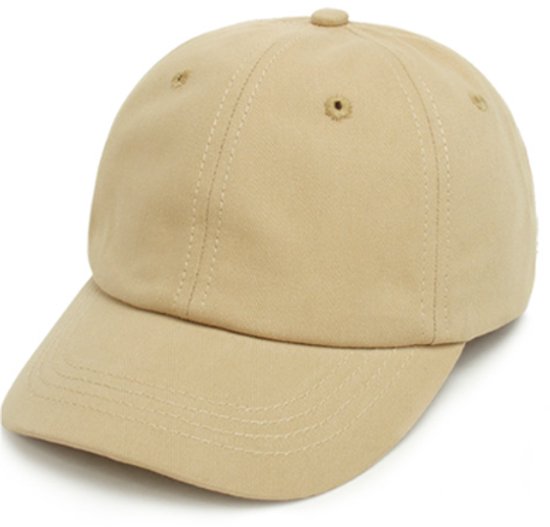 Kinder Pet - Uni Beige | Baseball Cap | 52 cm | Peuter / Baby | Fashion Favorite