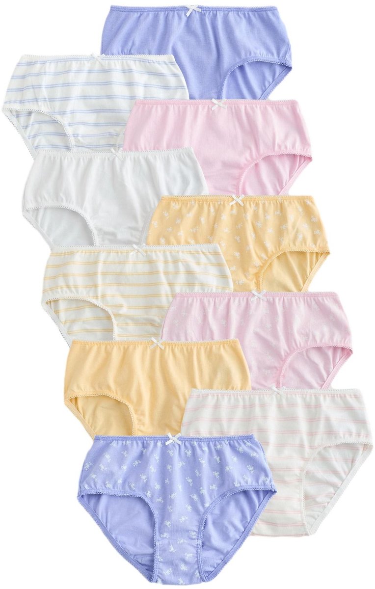 Next - Meisjes - Set van 10 slips - Roze