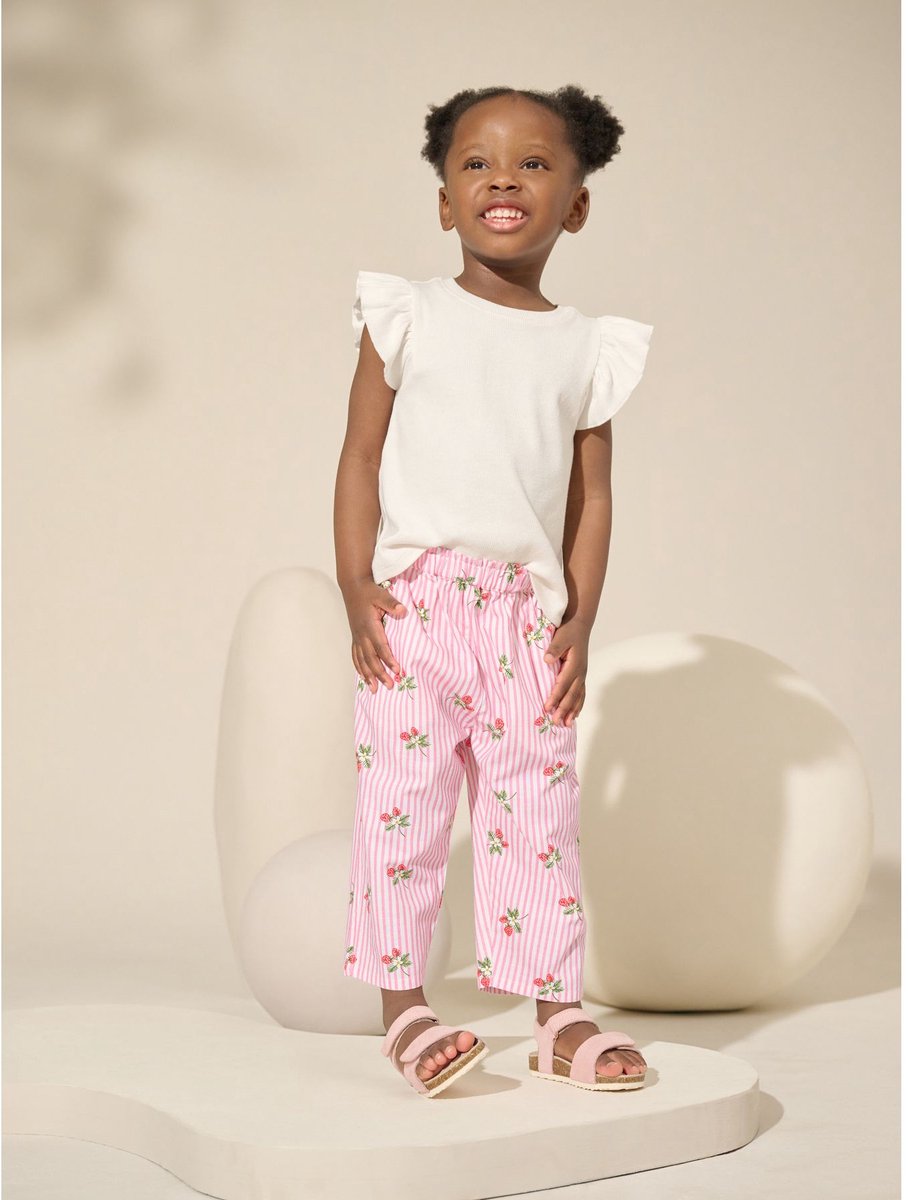 Next - Meisjes - Broek met elastische taille - Roze