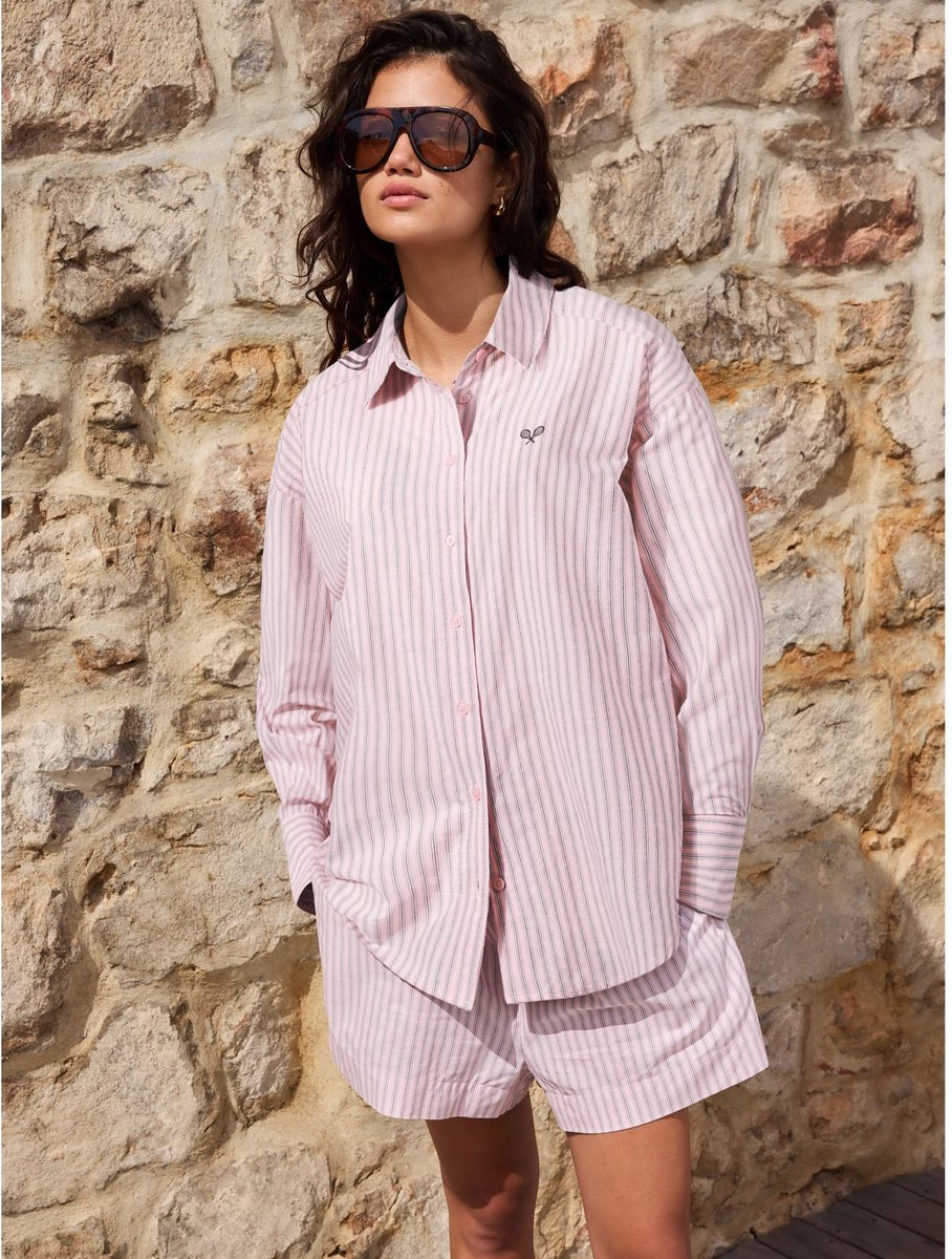 Next - Dames - Oversized boyfriend-overhemd - Wit