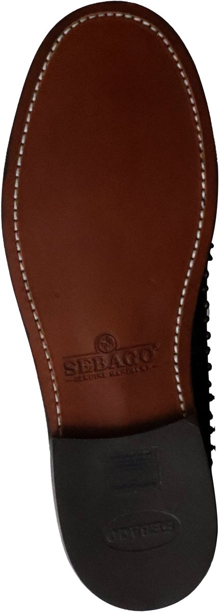Sebago Docksides Dan Studs Woman leren derby's