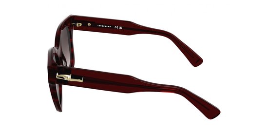 Longchamp LO791S Striped burgundy 51/21/140 WOMAN Zonnebrillen van Longchamp — afbeelding 3