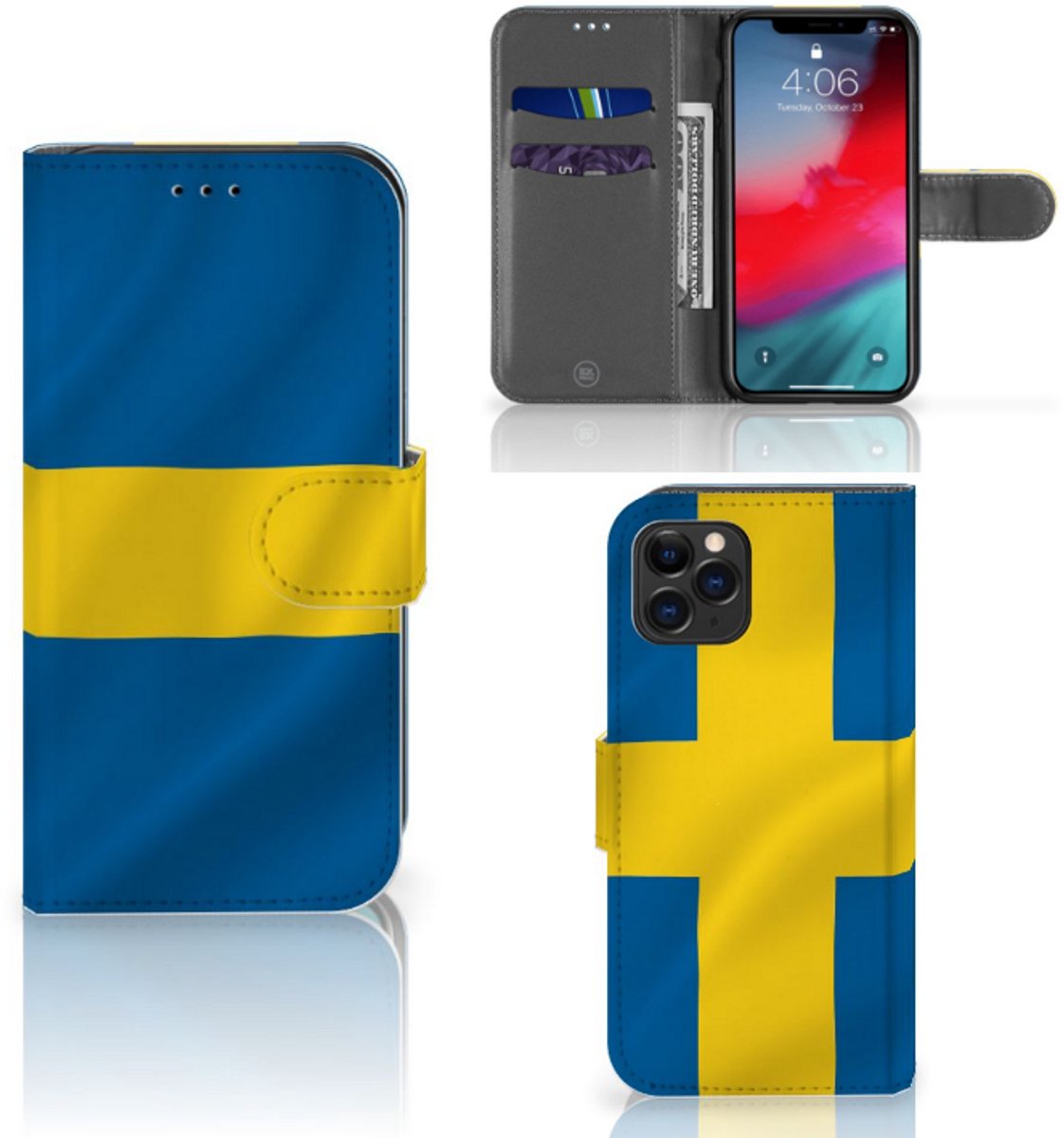 Apple iPhone 11 Pro Bookstyle Case Zweden
