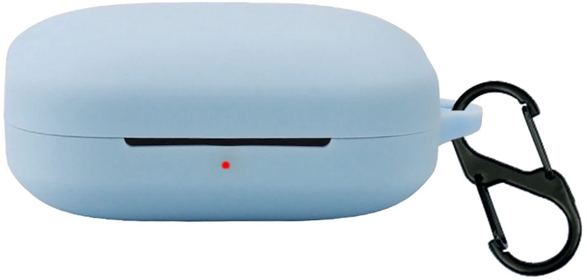 Allecto - Hoesje - Ultra dun - Valbestendig - Blauw - Siliconen - Anti-vingerafdruk - Geschikt voor OnePlus Buds Pro 2 - Kleur blauw