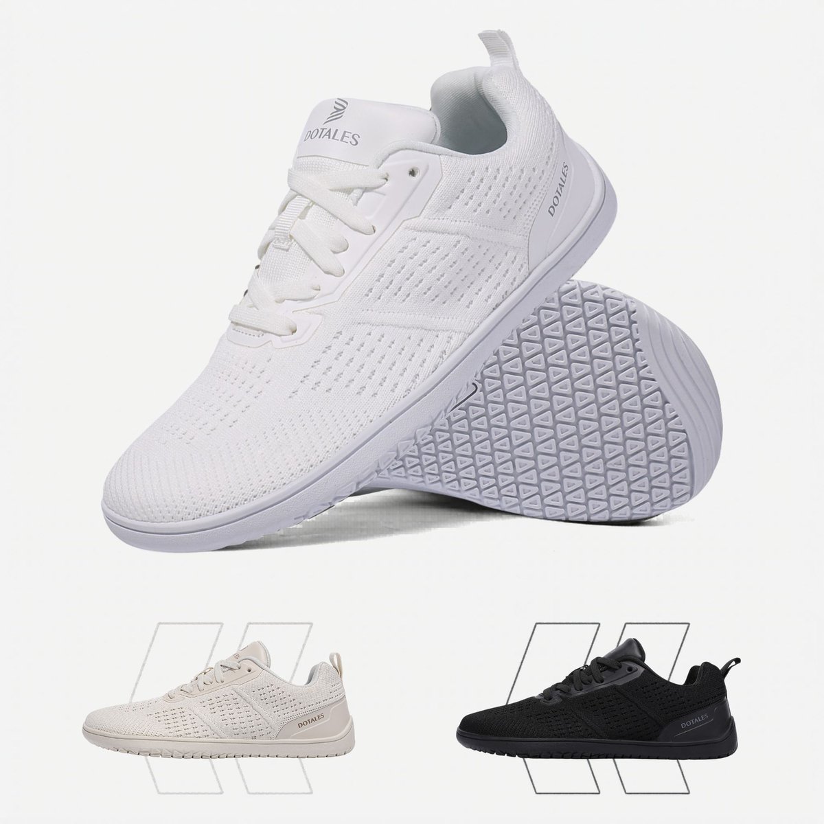 DOTALES - EasyStep 2.0 barefoot schoenen Weiss 36
