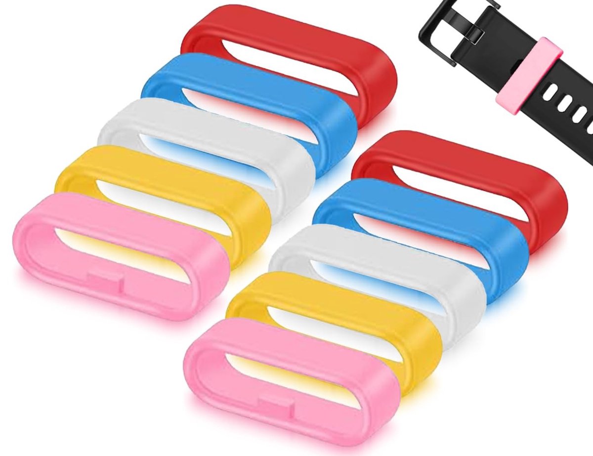 MTTProducts - Silicone Horlogeband - Vervangende Horlogebanden - Universele Pasvorm - 20mm - Bevestigingsringen - Geschikt voor Elke Horloge - Kleur: D...